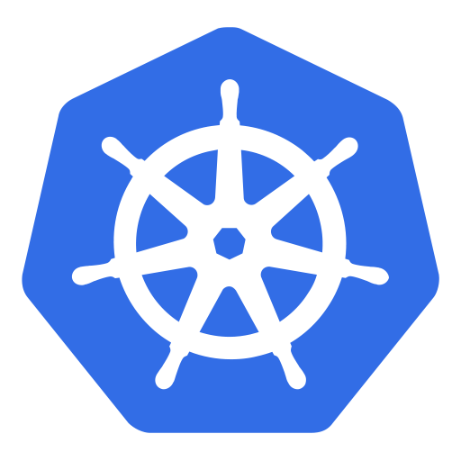 Kubernetes logo, devops automation tools